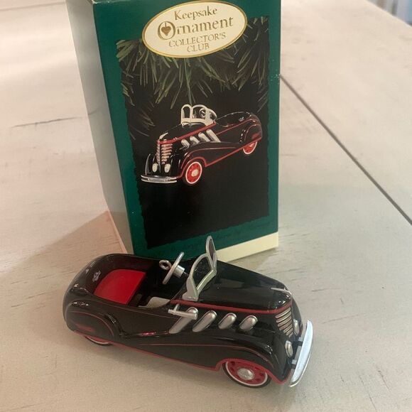 Hallmark 1996 Die Cast Pedal Car Ornament - Picture 1 of 8